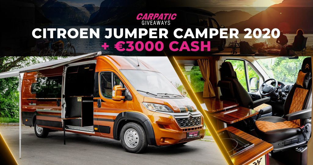 Citroen Jumper Camper 2020 + €3000 POCKET MONEY