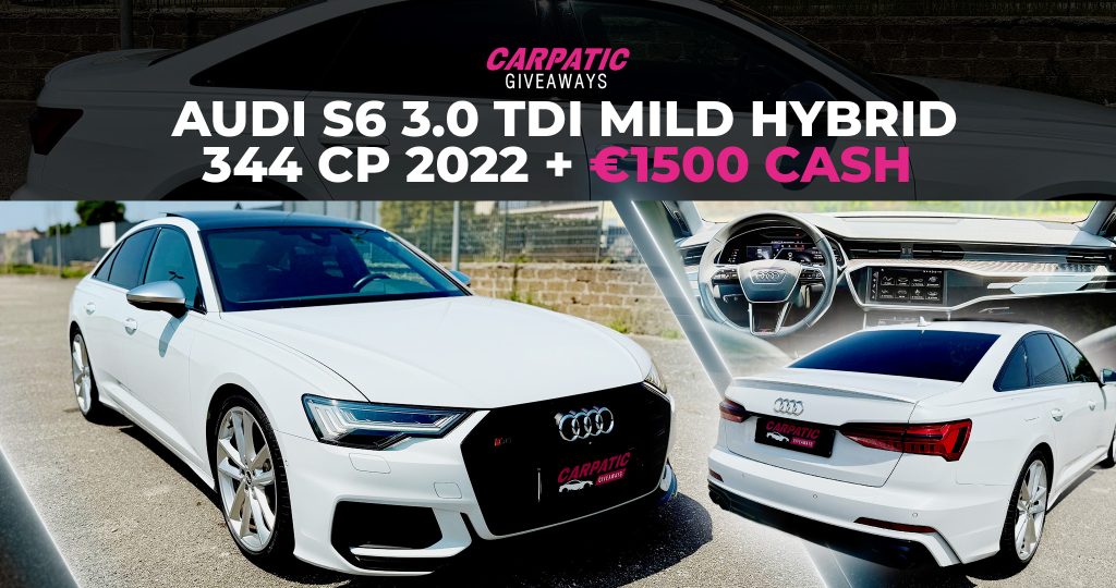 Audi S6 3.0 TDI Mild Hybrid 344 CP 2022 + €1500 POCKET MONEY