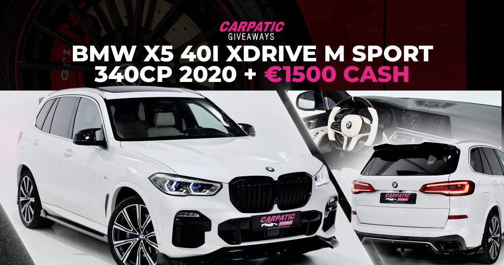 BMW X5 40i XDrive M Sport 340CP 2020 + €1500 POCKET MONEY