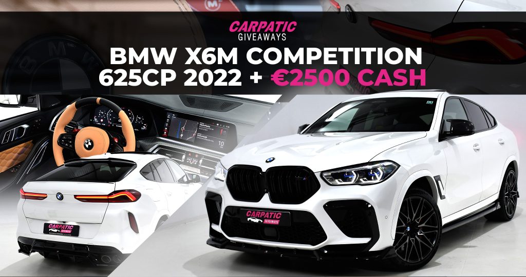 BMW X6M Competition 625CP 2022 + €2500 POCKET MONEY