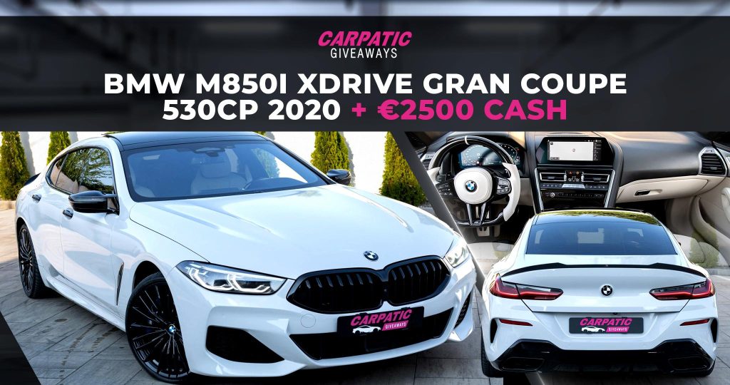 BMW M850i xDrive Gran Coupe 530CP 2020 + €2500 POCKET MONEY