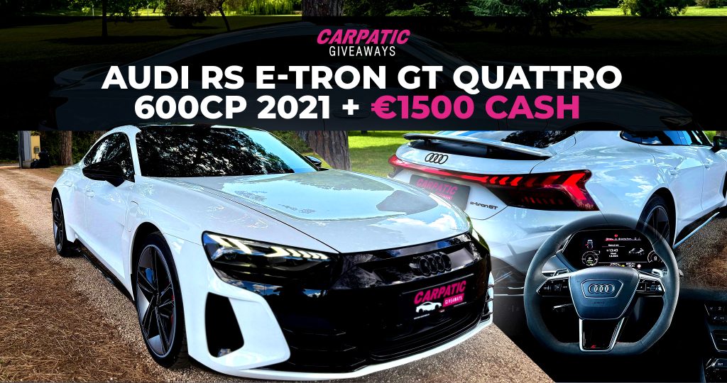 AUDI RS e-tron GT Quattro 600CP 2021 + €1500 POCKET MONEY