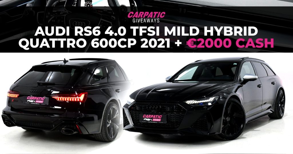 Audi RS6 4.0 TFSI Mild Hybrid Quattro 600CP 2021 + €2000 POCKET MONEY