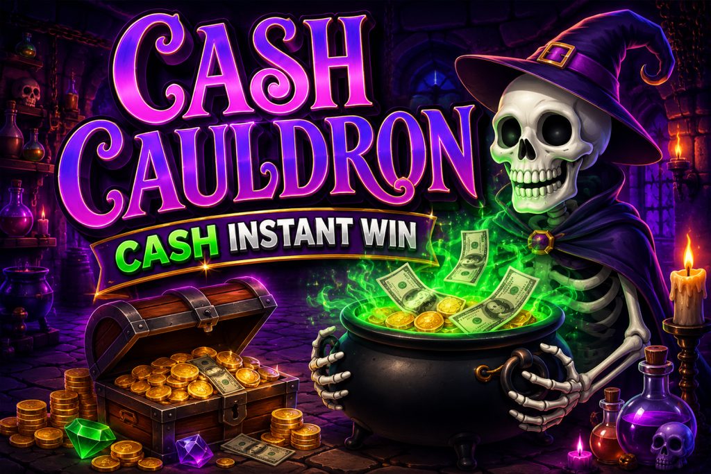 Cash Cauldron - Cash Instant Win 🧙‍♀️