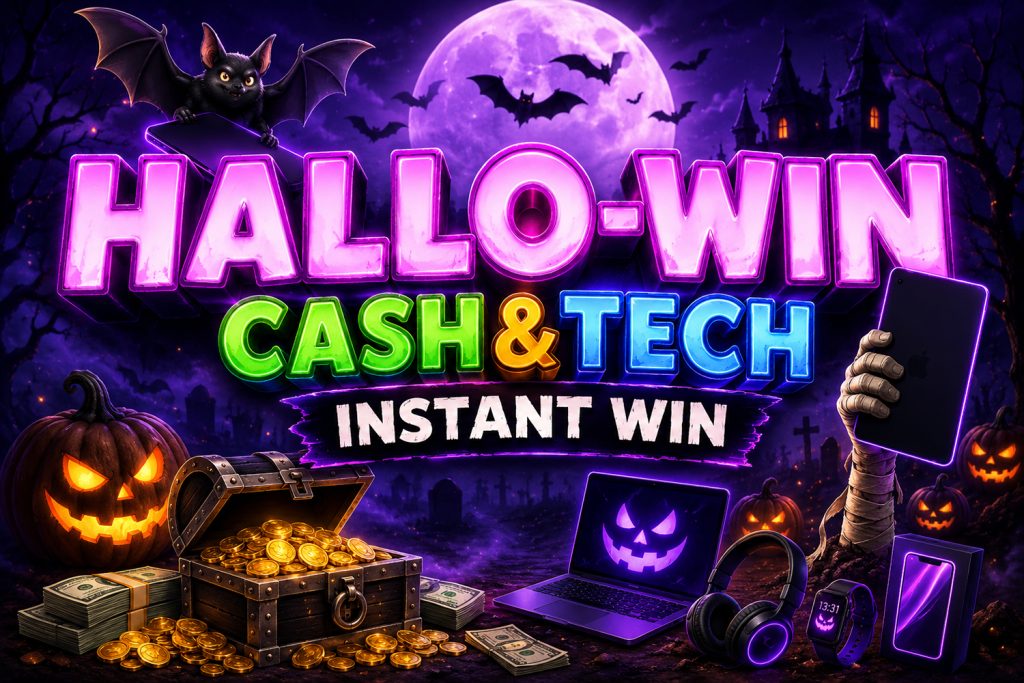 Hallo Win - Cash&Tech Instant Win 🎃