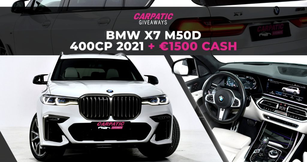 BMW X7 M50d 400CP 2021 + €1500 POCKET MONEY