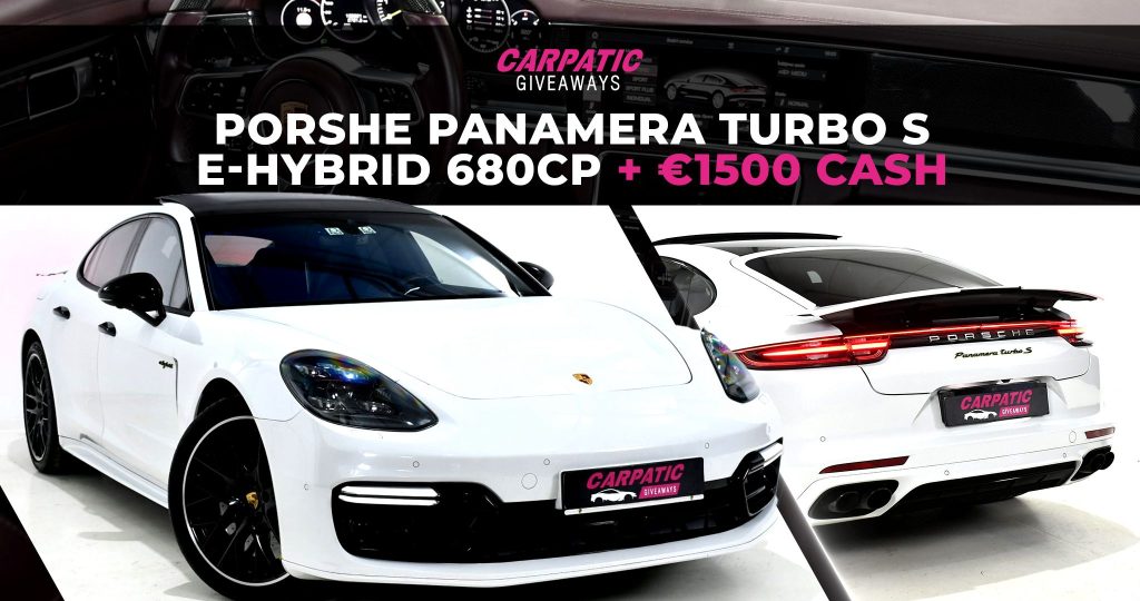Porsche Panamera Turbo S E-Hybrid 680CP + €1500 POCKET MONEY