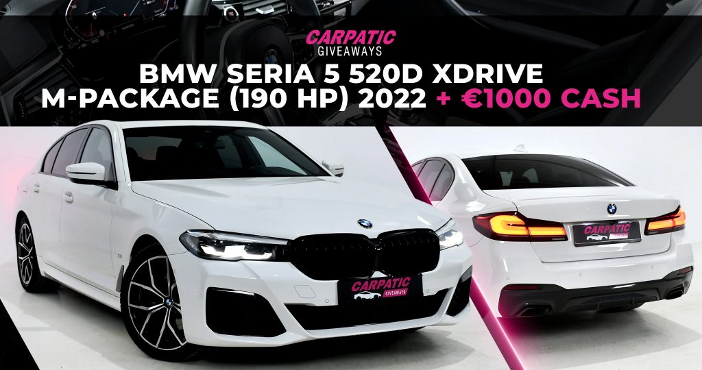 BMW SERIA 5 520d xDrive M-Package (190 HP) 2022 + €1000 POCKET MONEY