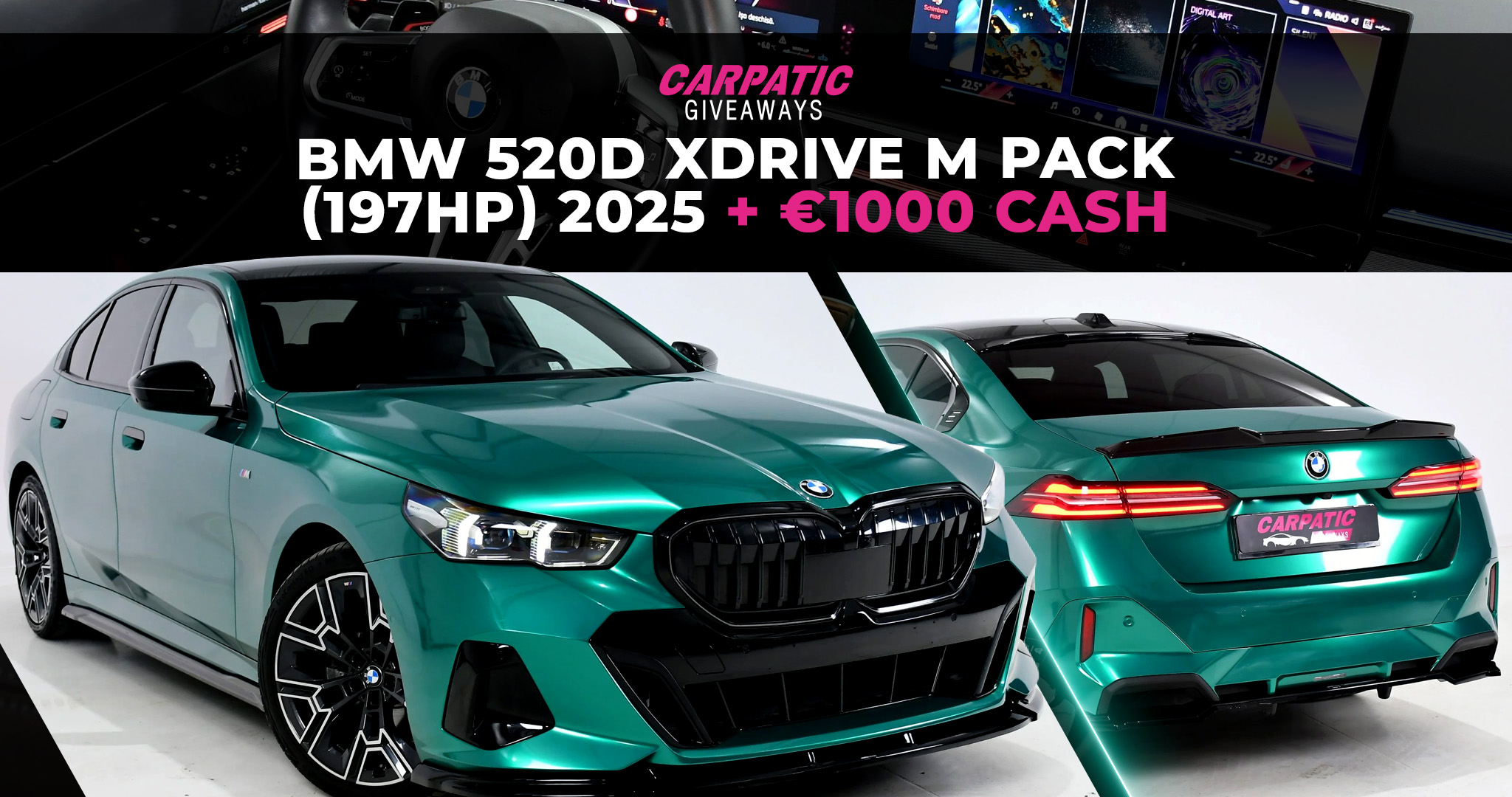 BMW 520d xDrive M PACK (197HP) 2025 + €1000 POCKET MONEY