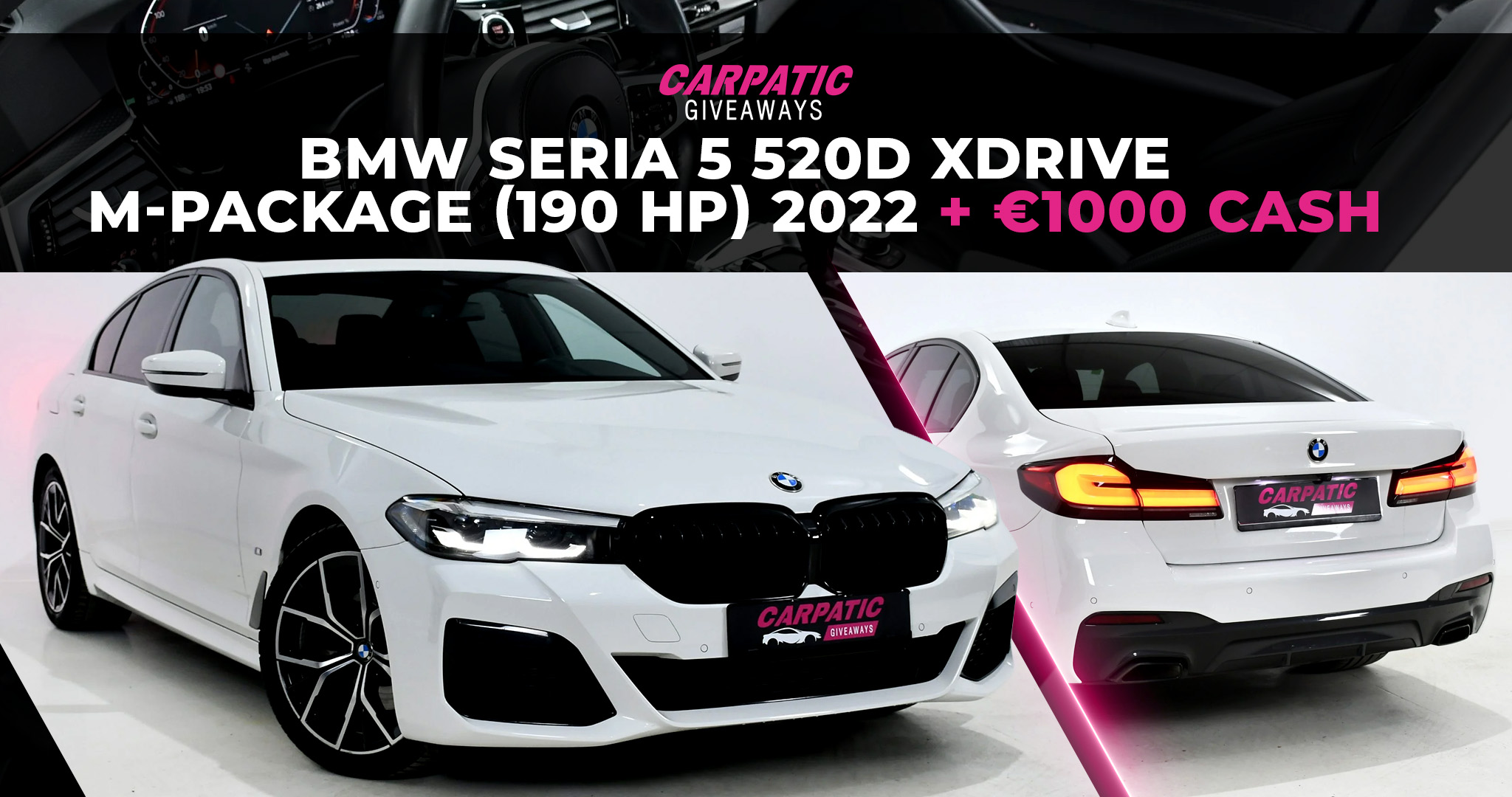 BMW SERIA 5 520d xDrive M-Package (190 HP) 2022 + €1000 POCKET MONEY