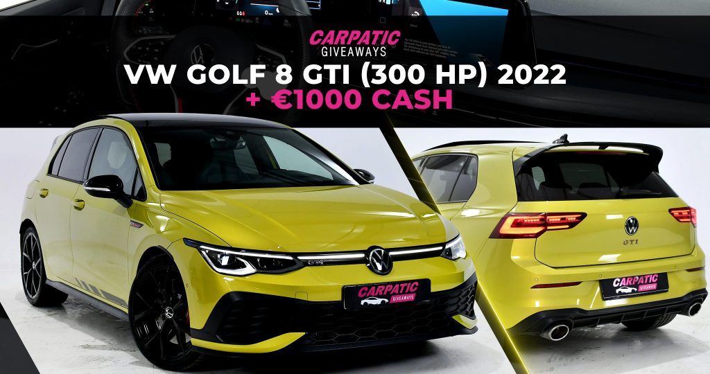 VW GOLF 8 GTI (300 HP) 2022 + €1000 POCKET MONEY