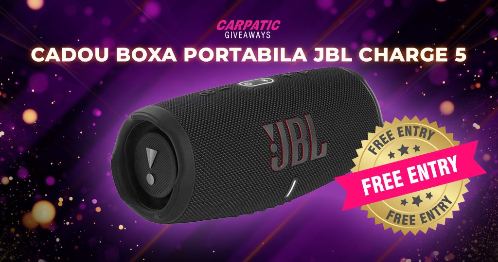 Cadou Boxa portabila JBL Charge 5
