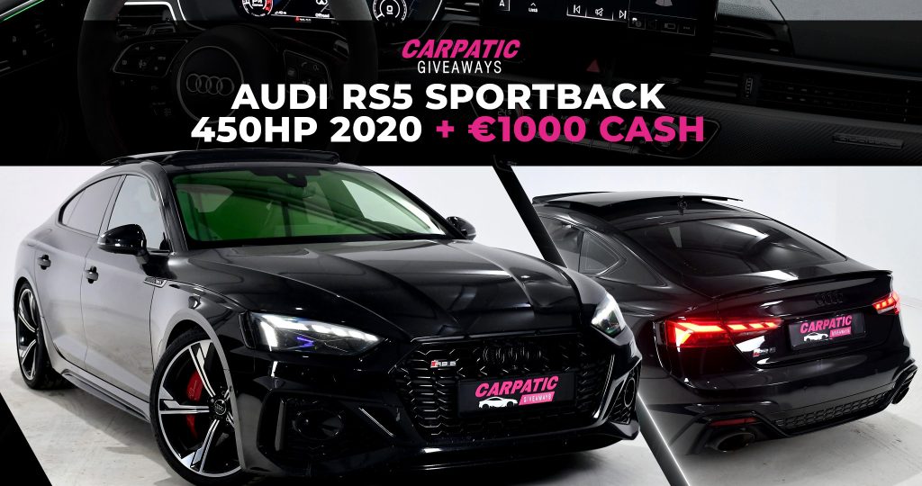 Audi RS5 Sportback 450HP 2020 + €1000 POCKET MONEY