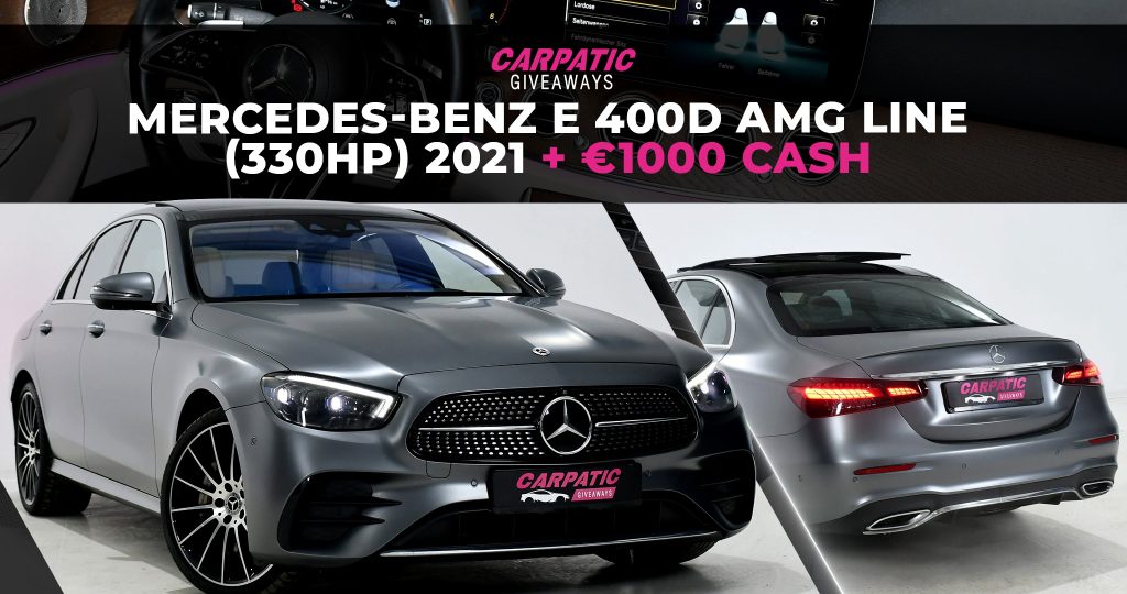 Mercedes-Benz E 400d AMG Line (330Hp) 2021 + €1000 POCKET MONEY