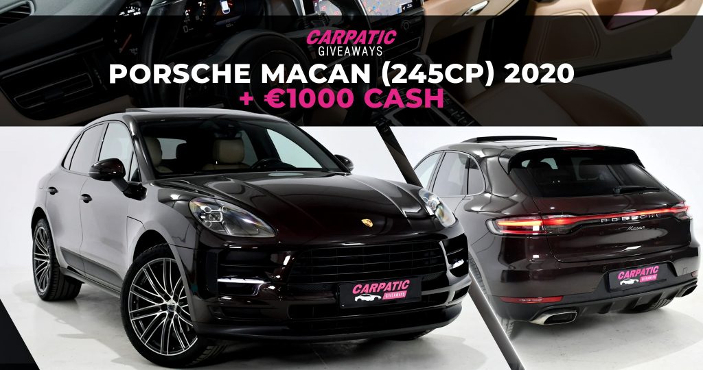 Porsche Macan (245CP) 2020 + €1000 POCKET MONEY