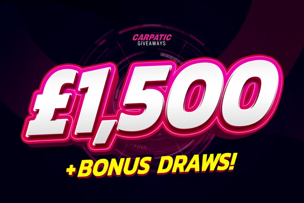 £1,500 Cash + Bonus Draw
