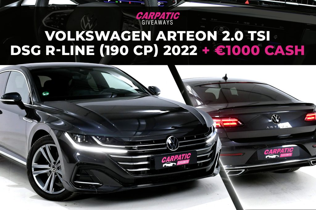 Volkswagen ARTEON 2.0 TSI DSG R-Line (190 CP) 2022 + €1000 POCKET MONEY