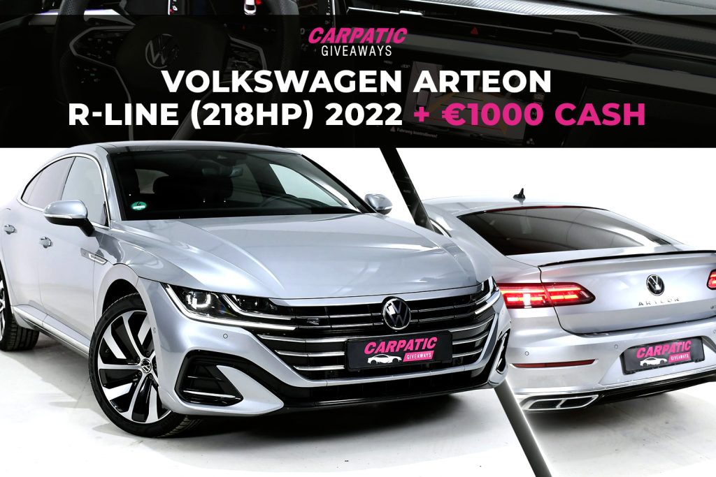 Volkswagen ARTEON R-Line (218Hp) 2022 + €1000 POCKET MONEY