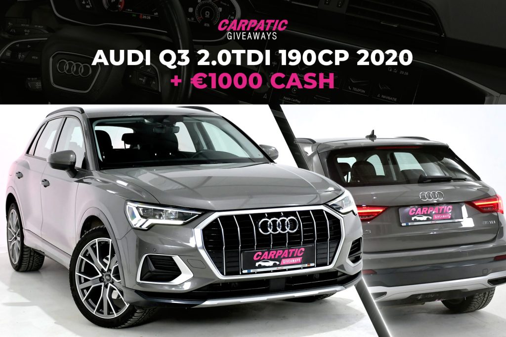 Audi Q3 2.0TDI 150HP 2020 + €1000 POCKET MONEY