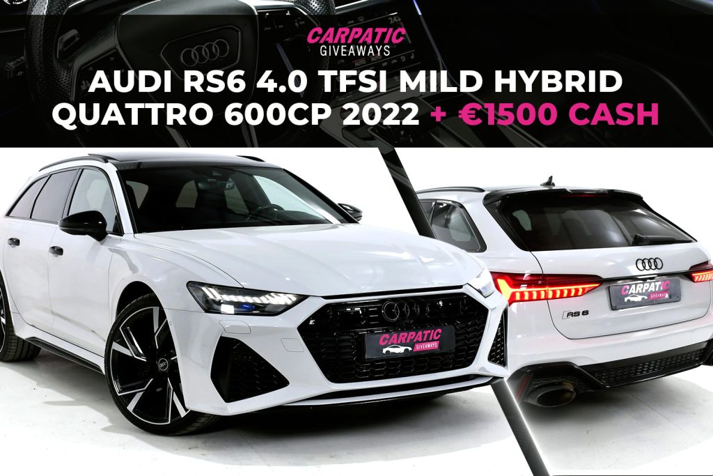 Audi RS6 4.0 TFSI Mild Hybrid Quattro 600CP 2022 + €1500 POCKET MONEY