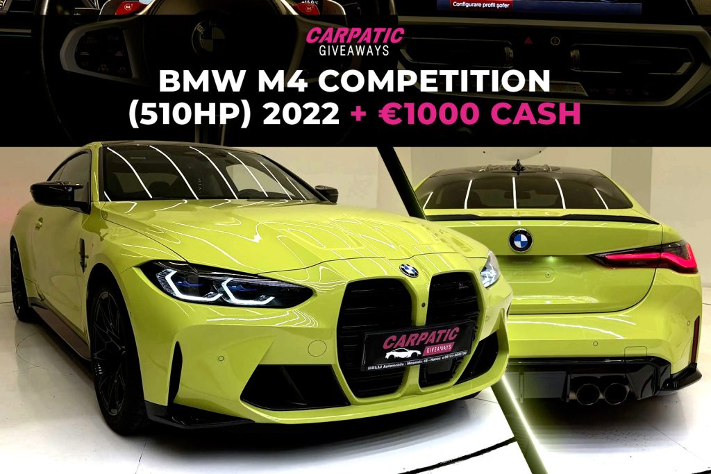 BMW M4 Competition (510Hp) 2022 + €1000 POCKET MONEY