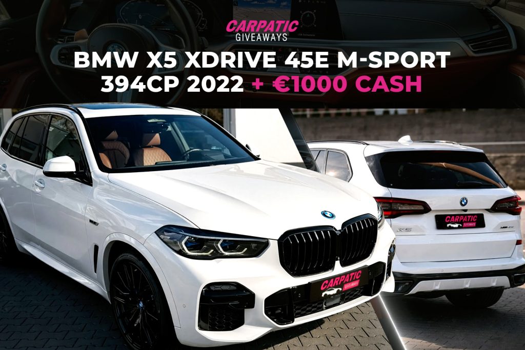 BMW X5 xDrive 45e M-Sport 394CP 2022 + €1000 POCKET MONEY