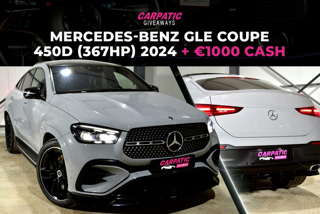Mercedes-Benz GLE Coupe 450d (367Hp) 2024 + €1000 POCKET MONEY