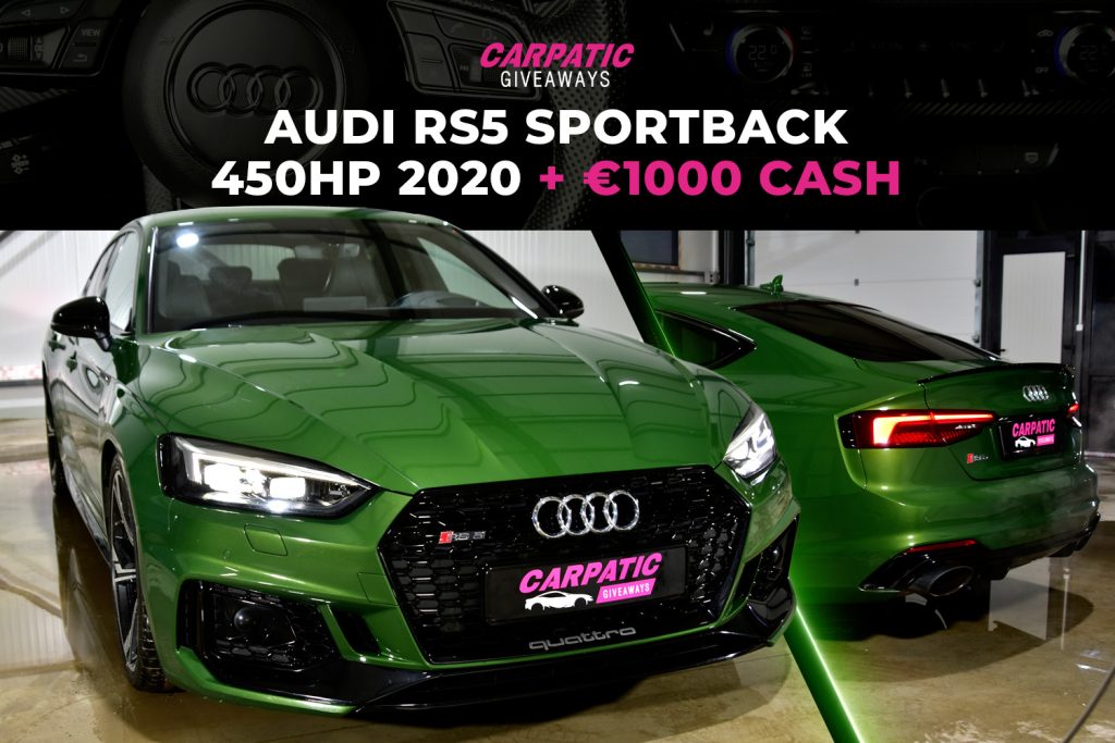 Audi RS5 Sportback 450HP 2020 + €1000 POCKET MONEY
