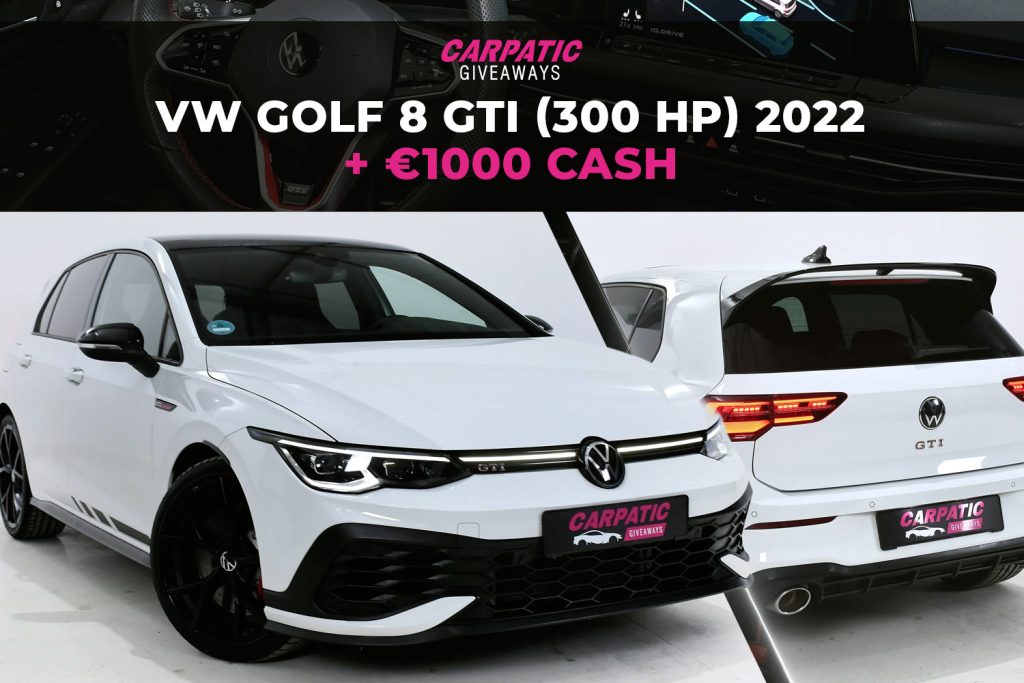 VW GOLF 8 GTI (300 HP) 2022 + €1000 POCKET MONEY