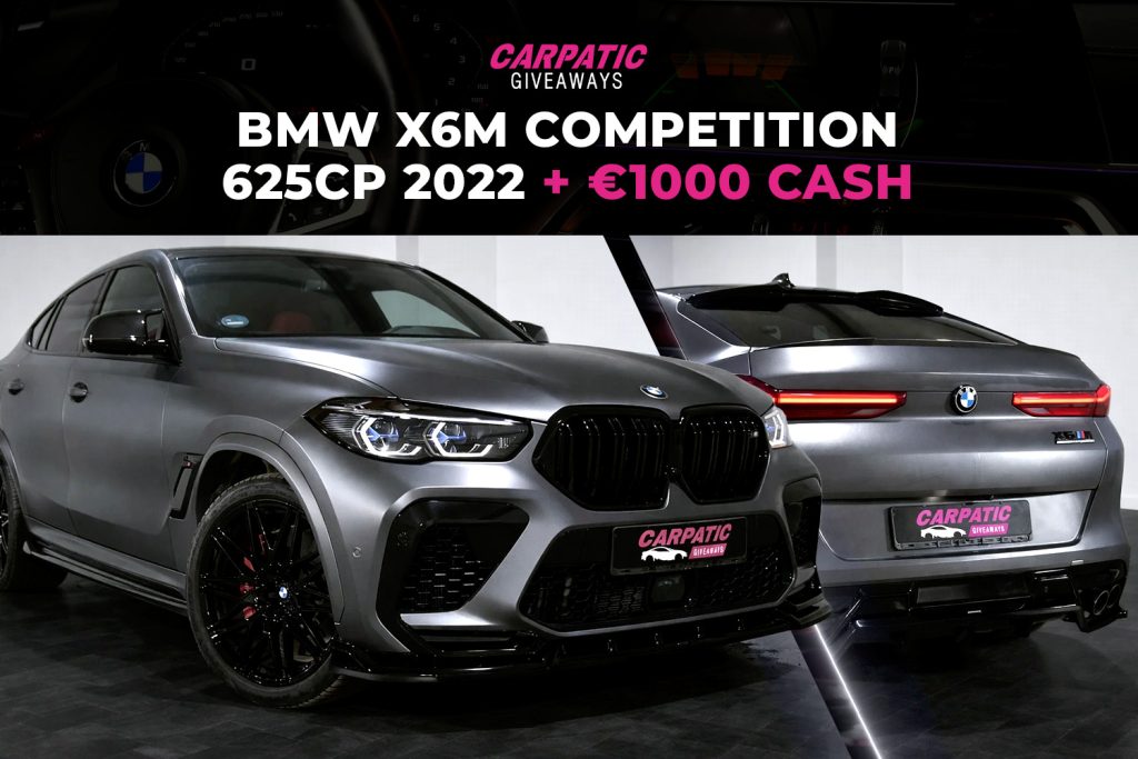 BMW X6M Competition 625CP 2022 + €1000 POCKET MONEY