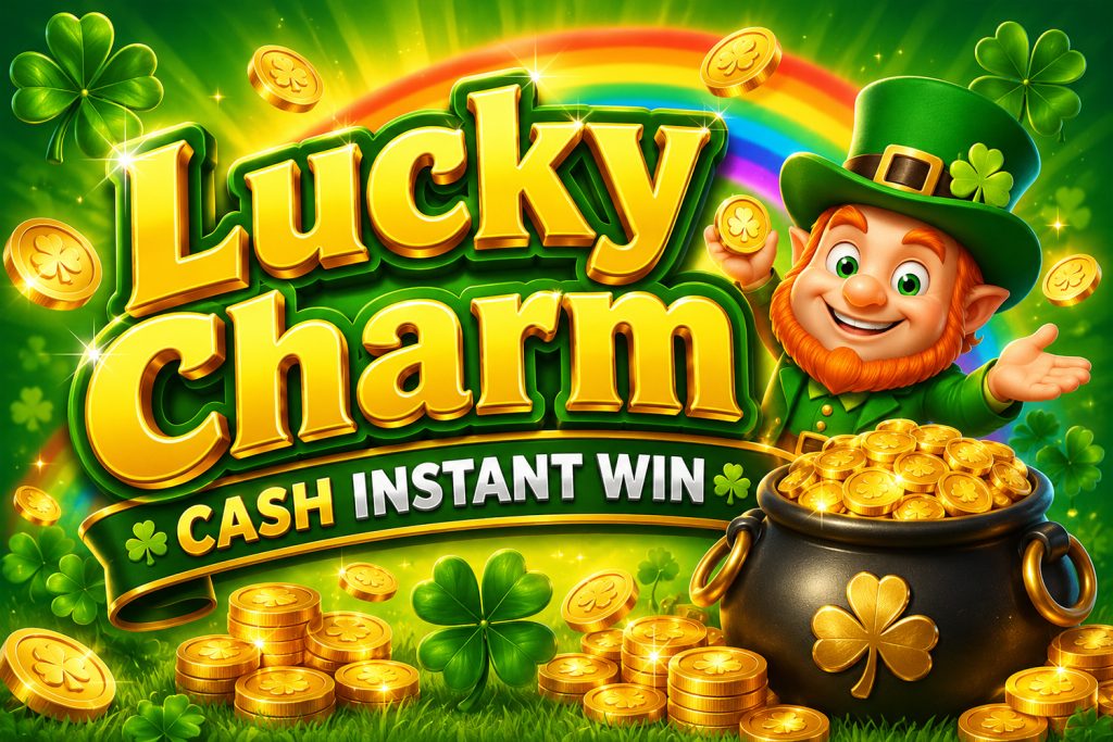 Lucky Charm! Cash Instant Win