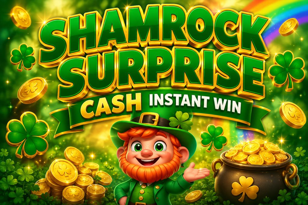 Shamrock Surprise - Cash Instant Win!