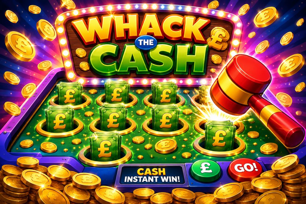 Whack The Cash - Cash Instant Win!