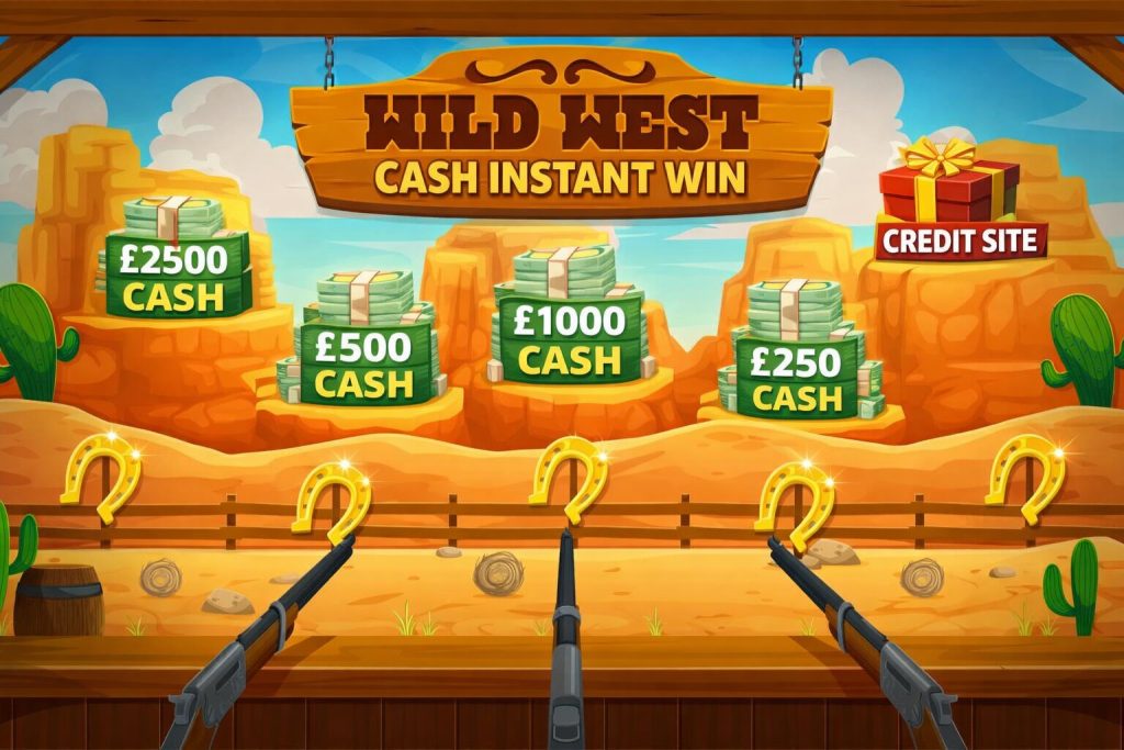 Wild West Cash Instant Win!