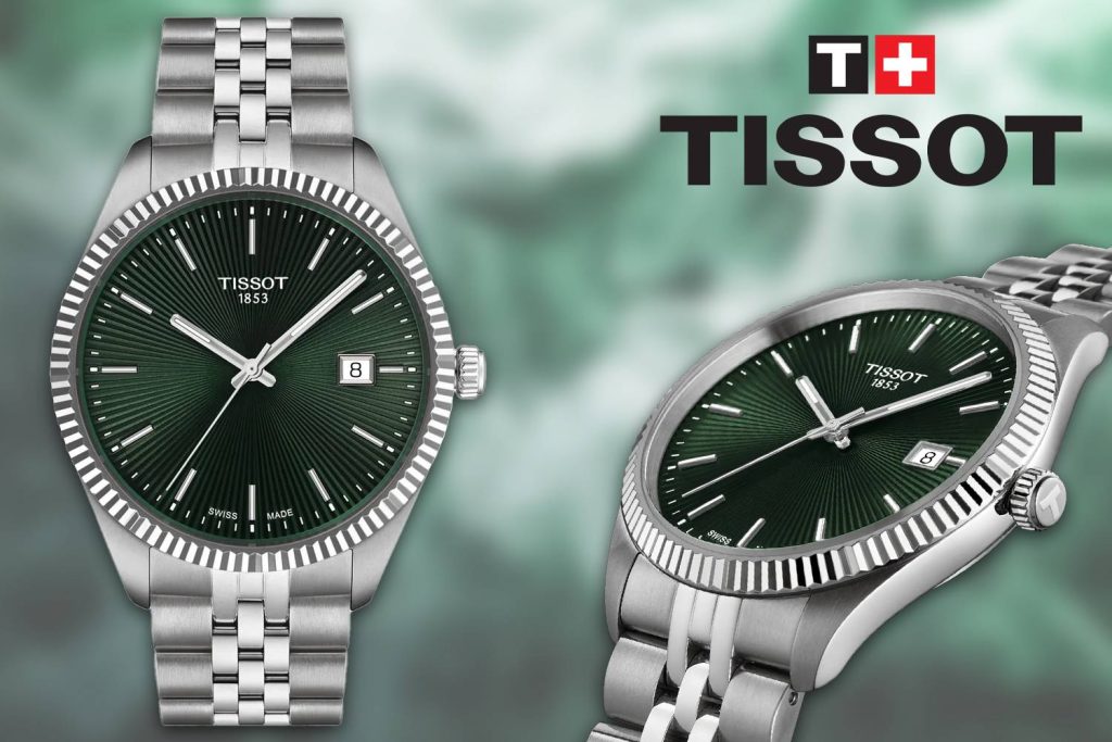 TISSOT Ballade 40mm Green Dial Watch