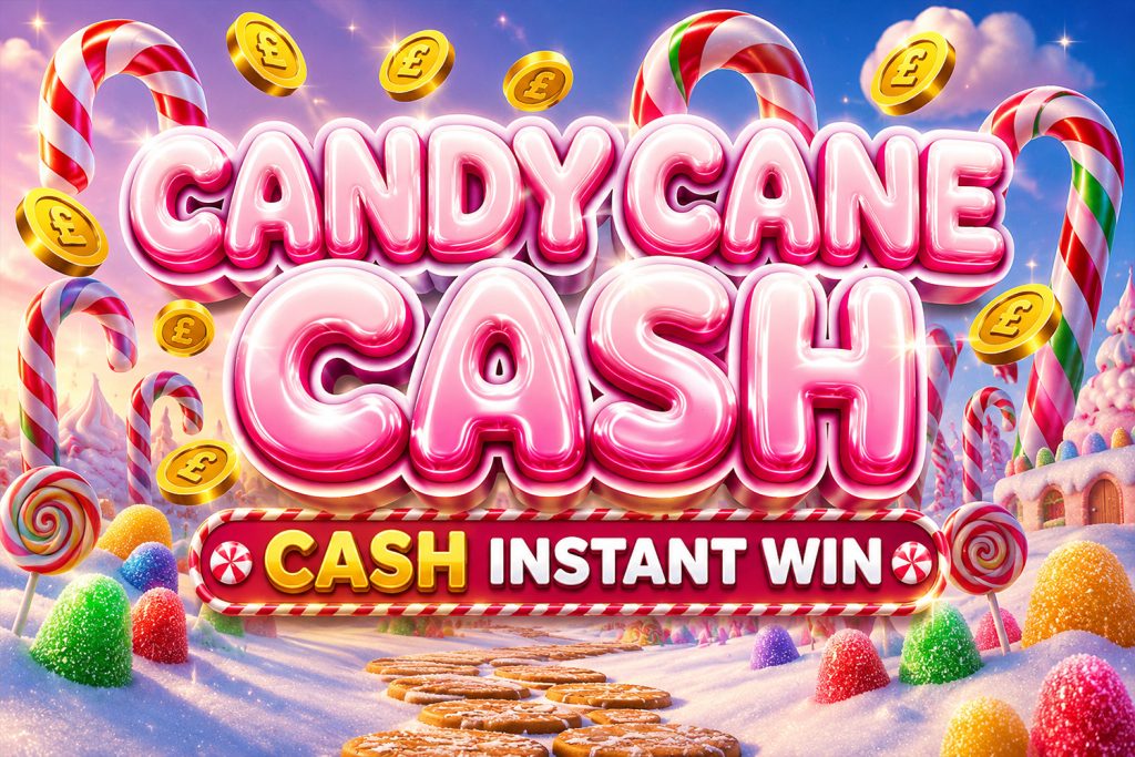 Candy Cane Cash Instant Win + £7.000 Final Draw