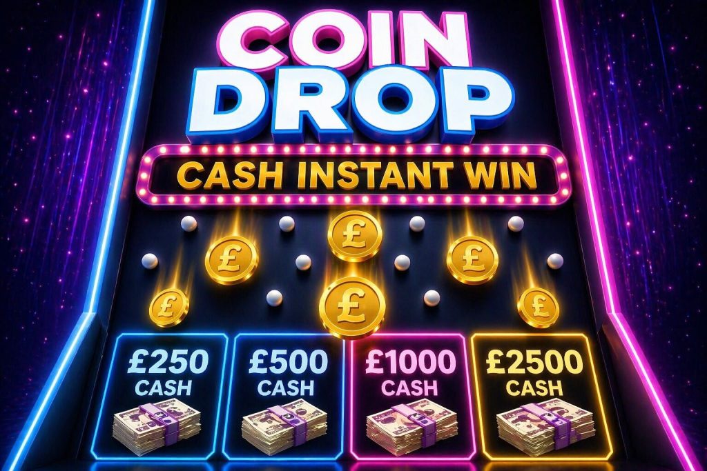 Coin Drop - Cash Instant Win!