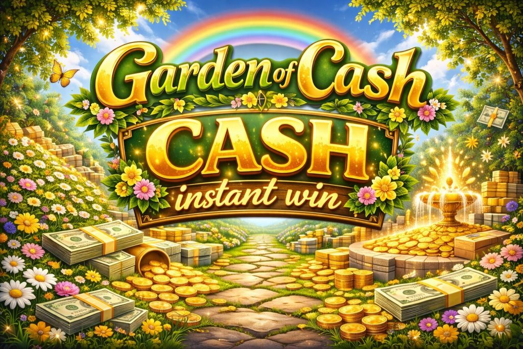 Garden of Cash - Cash Instant Win!