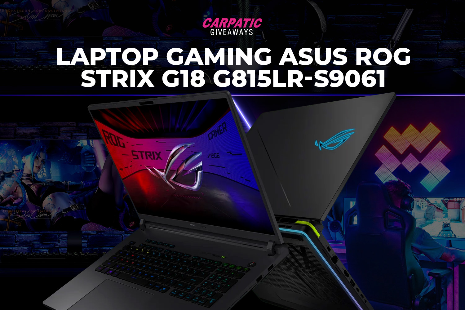 Laptop Gaming ASUS ROG Strix G18 G815LR-S9061, Intel Core Ultra 9 275HX 5.4GHz, 18" WQXGA, 32GB, SSD 1TB, NVIDIA GeForce RTX 5070 Ti 12GB #4