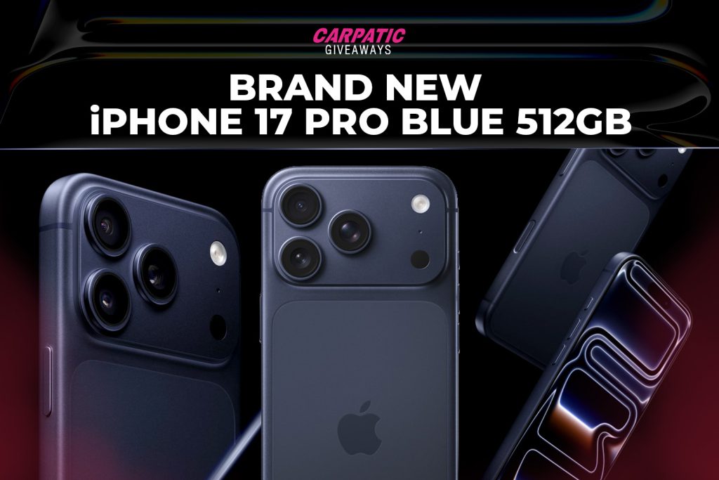 iPhone 17 Pro Blue 512GB - Just £0.10 per Entries