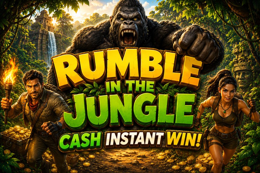 Rumble in the Jungle - Cash Instant Win! 🦍
