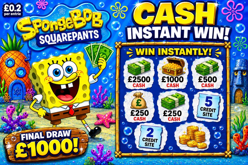 SpongeBob - Cash Instant Win!