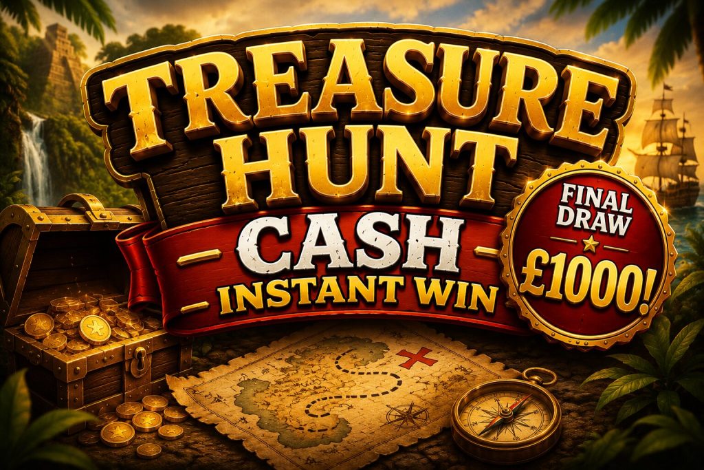 Treasure Hunt - Cash Instant Win!