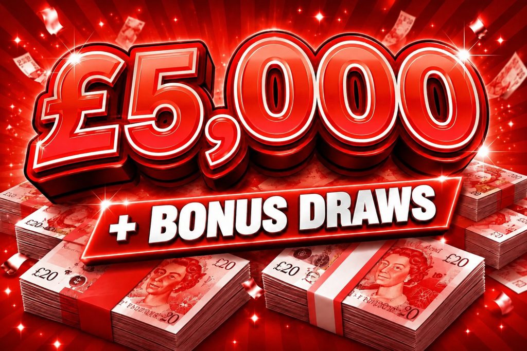 £5,000 Cash + Bonus Draws #10