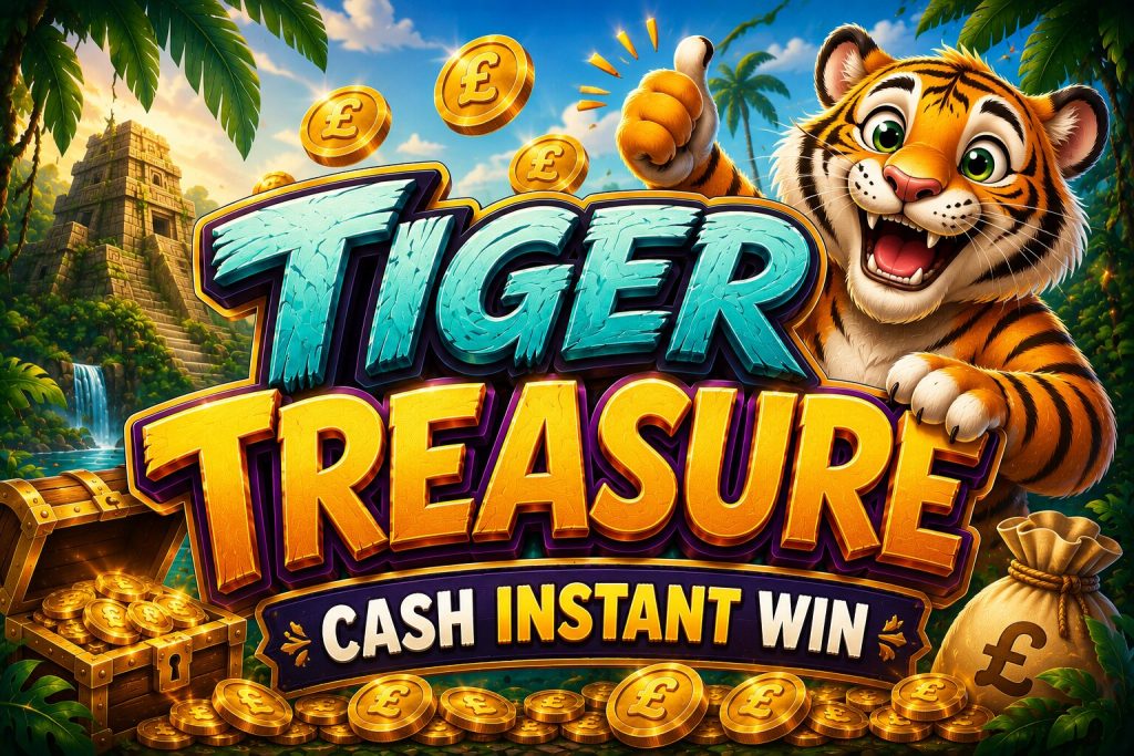 Tiger Treasure - Cash Instant Win!