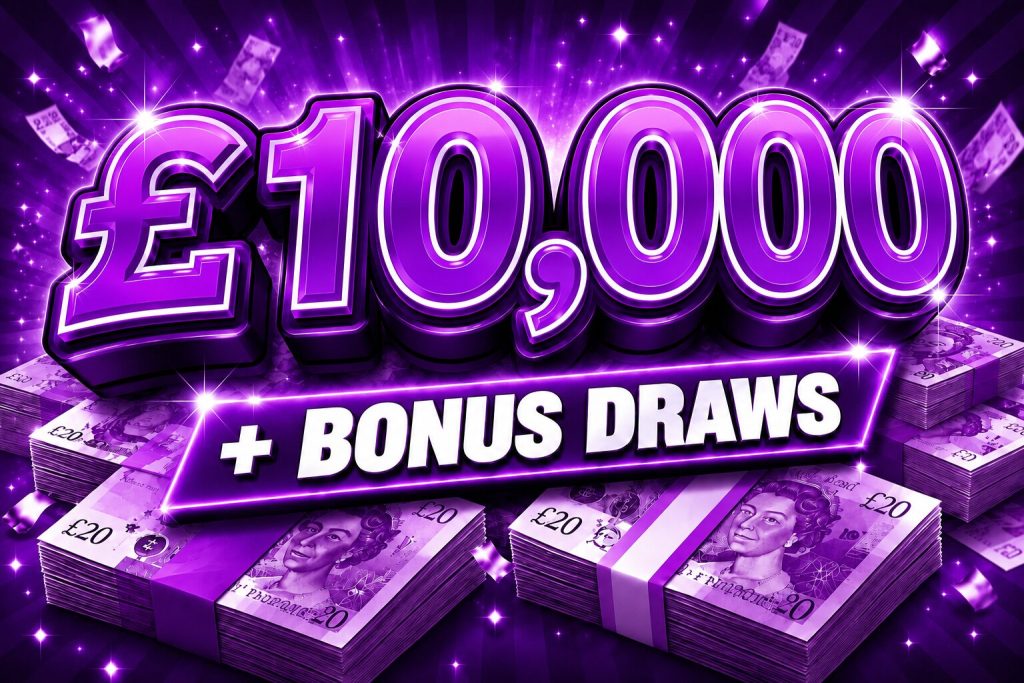 £10,000 Cash + Bonus Draws #6