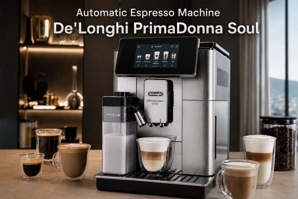 Automatic Espresso Machine De'Longhi PrimaDonna Soul #7
