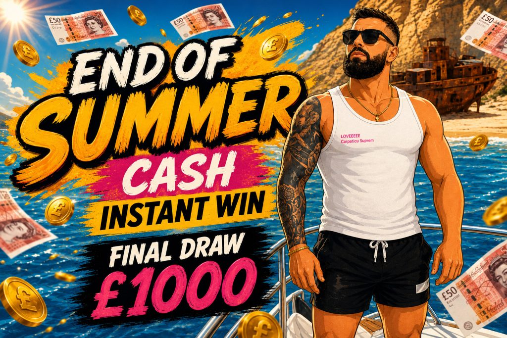 End Of Summer - Cash Instant Win!