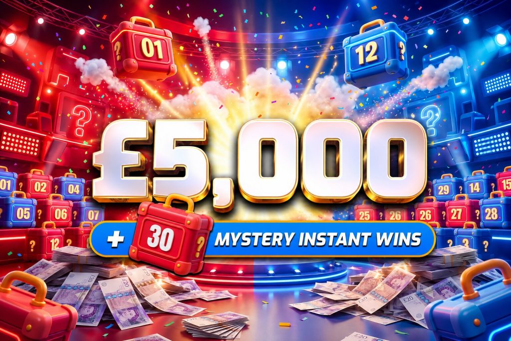 £5,000 Cash + 30 Mystery Instant Wins! #3