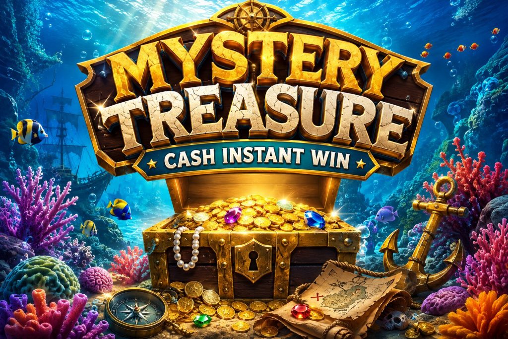 Mystery Treasure - Cash Instant Win!